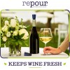 Repour Wine Saver (4-Pack) - Wine Preserver and Stopper -
