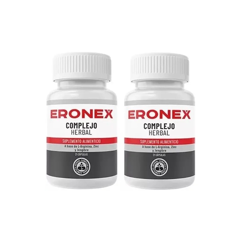Supervits Pack Eronex Complejo Herbal Salud Capsulas Sfn Sabor