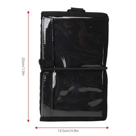 Underwater Notebook, 17.5x10.5cm/6.9x4.1inch Inner Page Universal Underwater Writing Slate Submersible Underwater Writing Pad Diving Notebook Note Pad with D-Ring for Scuba Snorkeling