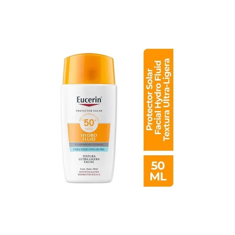 Eucerin Protector Solar Sun Face Hydro Fluid FPS 50+ 50ml