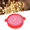 Large Microwave Popcorn Popper with Lid Handle BPA Free Foldable