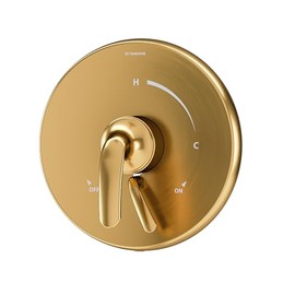 Elm Single Handle Shower Valve Trim Kit in Brushed Bronze (Valve Not Included) - S5590BBZTRM