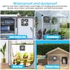 Wathai IP68 80mm x 25mm 12V Waterproof Cooling Fan High