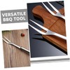 SUPVOX Cooking Utensils Set BBQ Forks Roasting Forks Stainless Steel