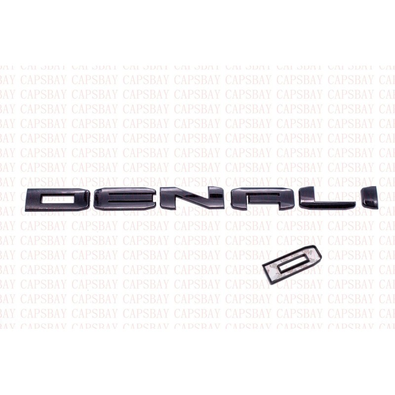 CAPSBAY 2019 2020 2021 GMC Sierra Denali Door Tailgate Black