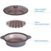Microwave Steamer Cooker Collapsible Bowl-Silicone Steamer Cookware with Handle Lid
