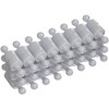 White Skittle Magnet for Fridge, Office, Whiteboard, Noticeboard, Filing Cabinet