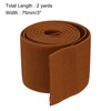 sourcing map Twill Wide Elastic Band Double-Side 75mm(3 inch) Flat