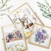 Relaxing Garden Gold Picture Frame Set - /w 68 Pcs