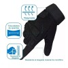 Warwolf Guantes Tácticos Militar Completos Dedo Completo