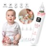 Aspirador nasal Babeefly eléctrico recargable con 3 niveles rosa