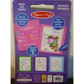 Melissa & Doug Water Reveal Fairy Tale - reusable - no mess