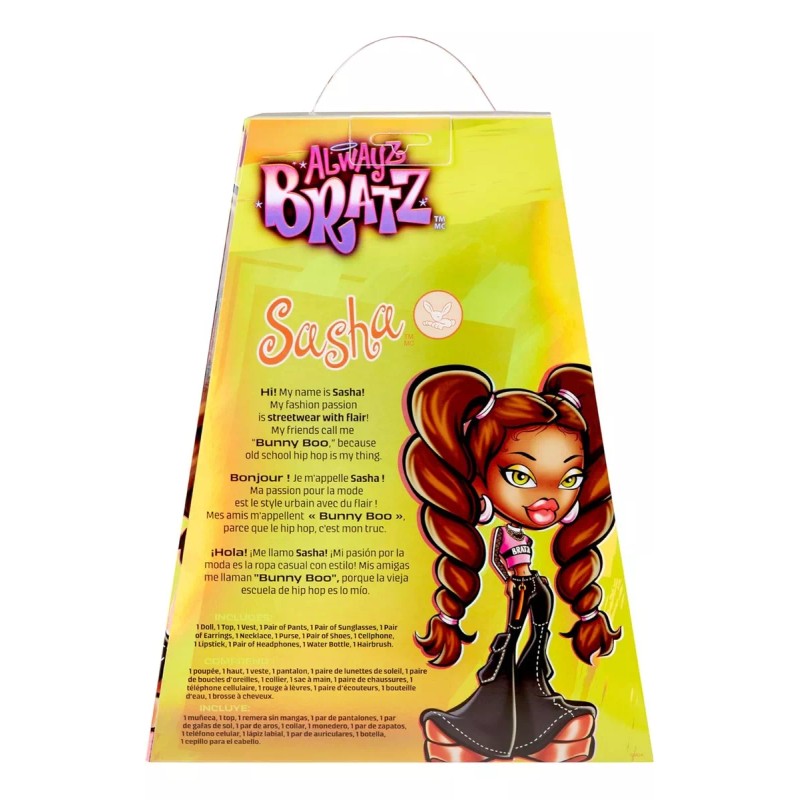 Bratz Muñeca Sasha Animation Con Accesorios