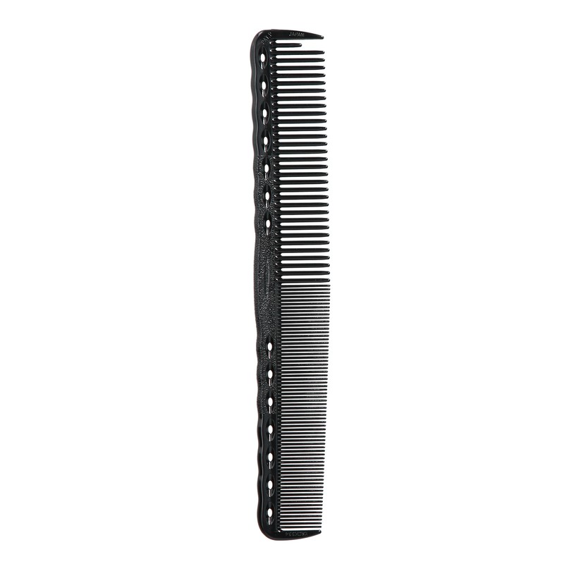 6pcs Carbon Fine Cutting Combs Salon Barber Plastic Hairdressing Flat