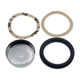 MacMaxe Shower and Group Gasket Kit for FAEMA Espresso Machines – Ø60 mm Shower-Screen, Ø73 × 59 × 0.8 mm Paper Seals (2), Ø73 × 57 × 8.5 mm Filter-Holder Gasket