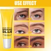 Long-lasting Eyebrow Styling Glue - 2-in-1 Gel for Defined Brows