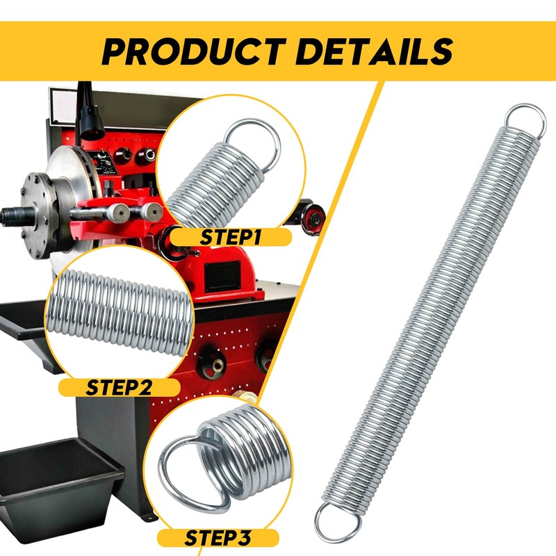 Ventilated Rotor Spring Silencer Assembly, 4 Pack