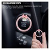 Bling Diamond Car Engine Start Stop Button Decoration Ring, Crystal