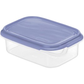 Rotho 0.5 Litre Rectangular Container - Blue Lid