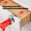 Drawer Front Installation Clamps - Woodworking Drawer Jig,Rust-Resistant, Precision Efficient
