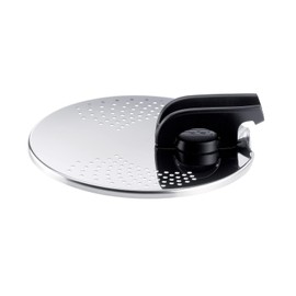 Tefal Ingenio Stainless Steel Drip Lid, Easy Storage, Multi Diameter, Compatible with Ingenio, Dishwasher Safe L9829402