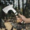 Stainless Steel Axe With Sheath 3pcs/Sethead weight: 1LB, Axe Head