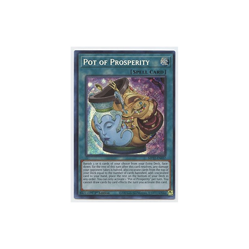 Pot of Prosperity - MP22-EN037 - Prismatic Secret Rare -