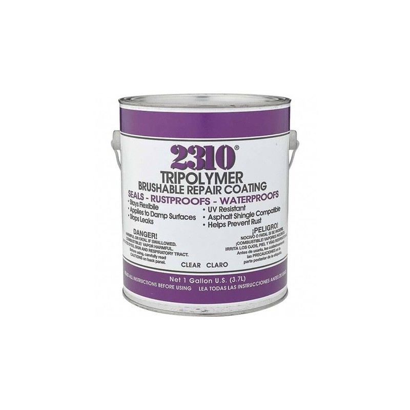 2310 TRIPOLYMER BRUSHABLE REPAIR COATING 2310 Gallon