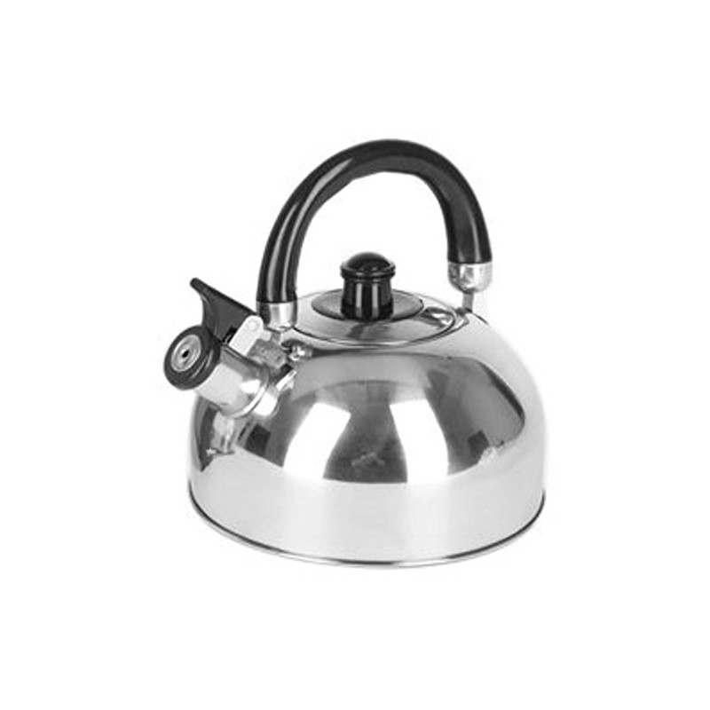 Summit Stainless Steel Whistling Kettle - Silver, 2 Litres
