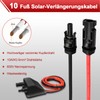 Roof Feed-Through Solar Double Cable Enclosure with 3 m 6