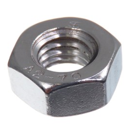 SECCARO nut M10, stainless steel V2A VA A2, DIN 934/ISO 4032, hexagon, 20 pieces