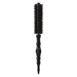 J. Claire Premium Black Pig Hair Sole Plate Hair Roll Comb, 1 piece, No. 2 / 제이끌레르 프리미엄 블랙 돈모 열판 헤어 롤빗, 1개, 2호