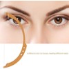 Diseño de cejas de maquillaje permanente, herramienta de medición del