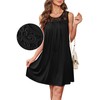 Dresses for Women Sleeveless Sundress Lace Scoop Neck Beach Vacation