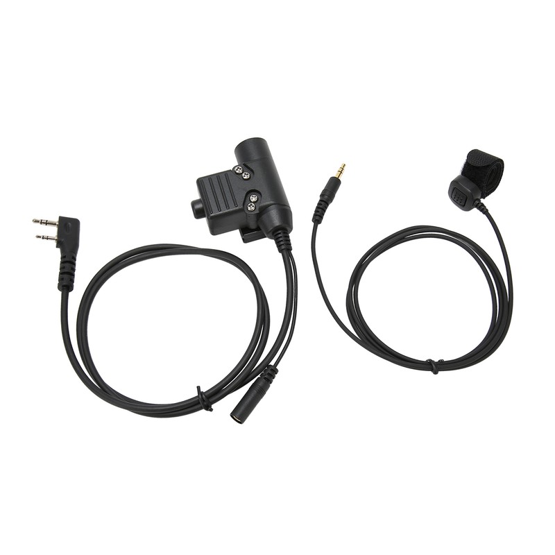 U94 PTT Adapter Push to Talk Button Walkie Talkie Military