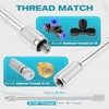 20 Packs Flexible Nozzle Extensions 5.9 Inch, Brass Mist Rod