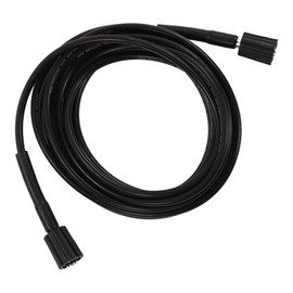High Pressure Car Wash Hose, 9m High Pressure Washer Hose Explosion Proof PVC Rubber Water Cleaning Extension Pipe (2 End M22 Insert 15MM)