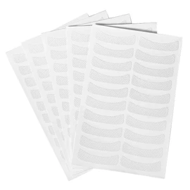 100Pcs Maquillaje Parche en Ojo, Extensión Suave de Pestaña Parche del Gel de Pestaña, Cinta del Cojín de Pestaña del Faux