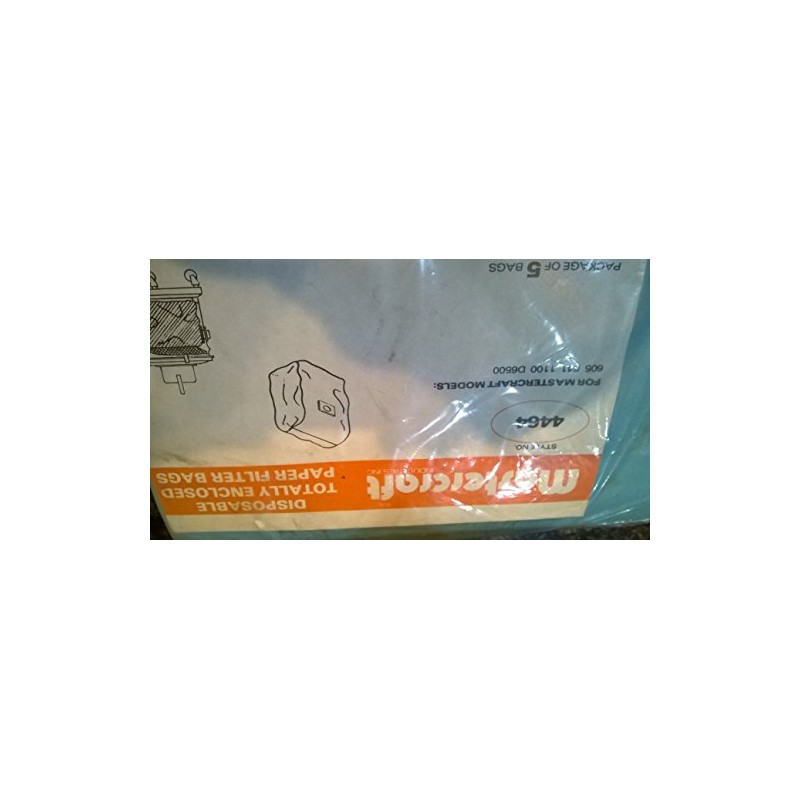 MasterCraft Model 4464 Vacuum Cleaner Bags
