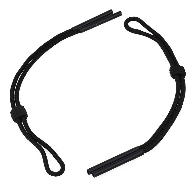 RDEXP Black Eyeglass Glasses Eyewear Adjustable Strap Holder Cord Pack