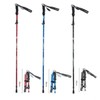 Handing folding mountaineering stick ultra-light hiking trekking Sports 95-110cm/black