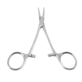 Gorise 2 Pcs Locking Pliers 12.5cm Self-Locking Fishing Forceps,Multipurpose Stainless Steel Tweezers Pincers for Soldering DIY Crafting Pet Grooming