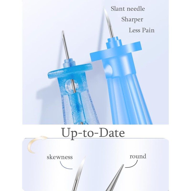 Sterile Needles for Pimples, 100PCS Disposable Acne Pimple Popper Needles