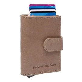 The Chesterfield Brand Hannover Credit Card Holder 6cc 10 cm RFID Off White, Cream White, rfid wallet
