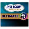 Poligrip Power Max Ultimate All-in-1 Denture Adhesive Cream, Zinc Free,