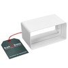 KOTARBAU® Ventilation System Connector 110mm x 55mm Flat Duct Rectangular