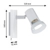 Paulmann Spotlight Teja max. 1x10W GU10 Weiß 230V Metall