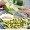4 Pcs Vegetable Potato Peelers for Kitchen, Fruit Carrot Zucchini