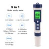 PH Meter, EZ-9909 5 in 1 High Accuracy Portable Digital
