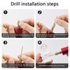 Electric Resin Drill Set,Pin Vise for Molds Jewelry Casting, YASPIT